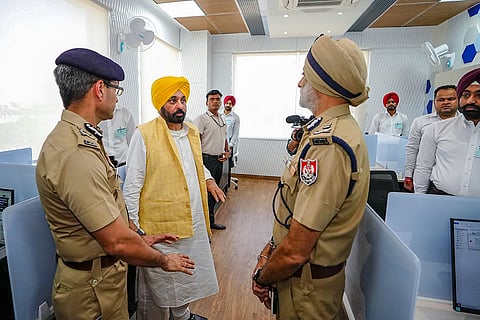 Bhagwant Mann inaugurates Anti-Narcotics Task Force office
